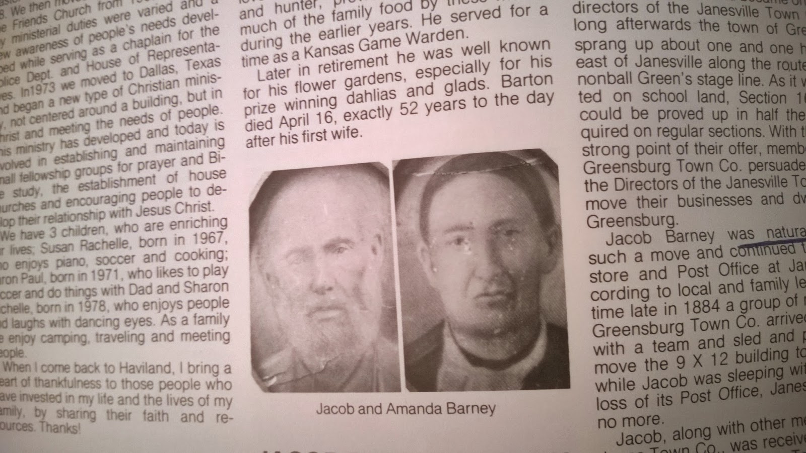 Dead towns of Kansas Kiowa County dead towns Reeder, Janesville, Brenham